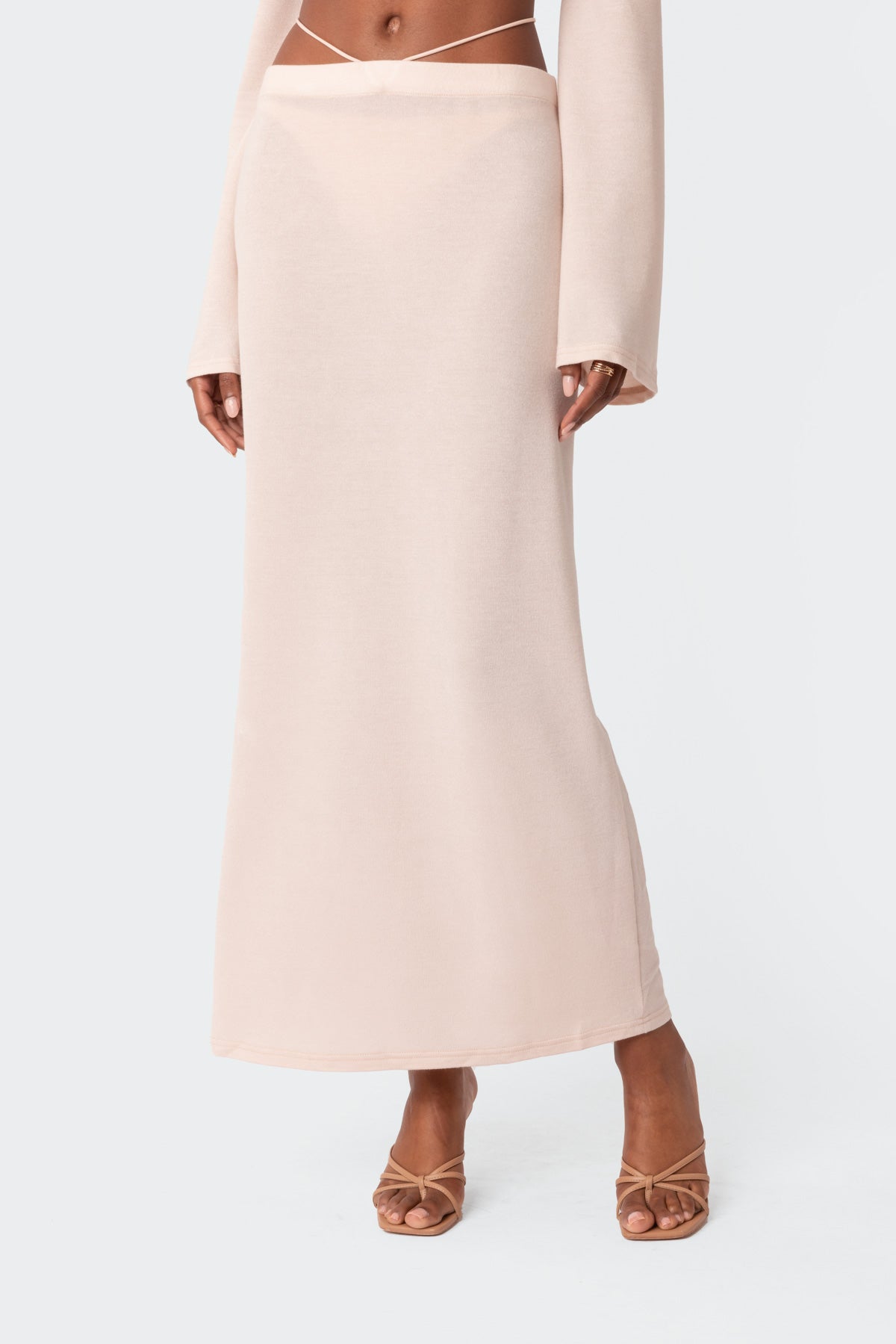 Celeste Low Rise Strap Maxi Skirt - Image 3