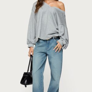 Raelynn Washed Low Rise Jeans