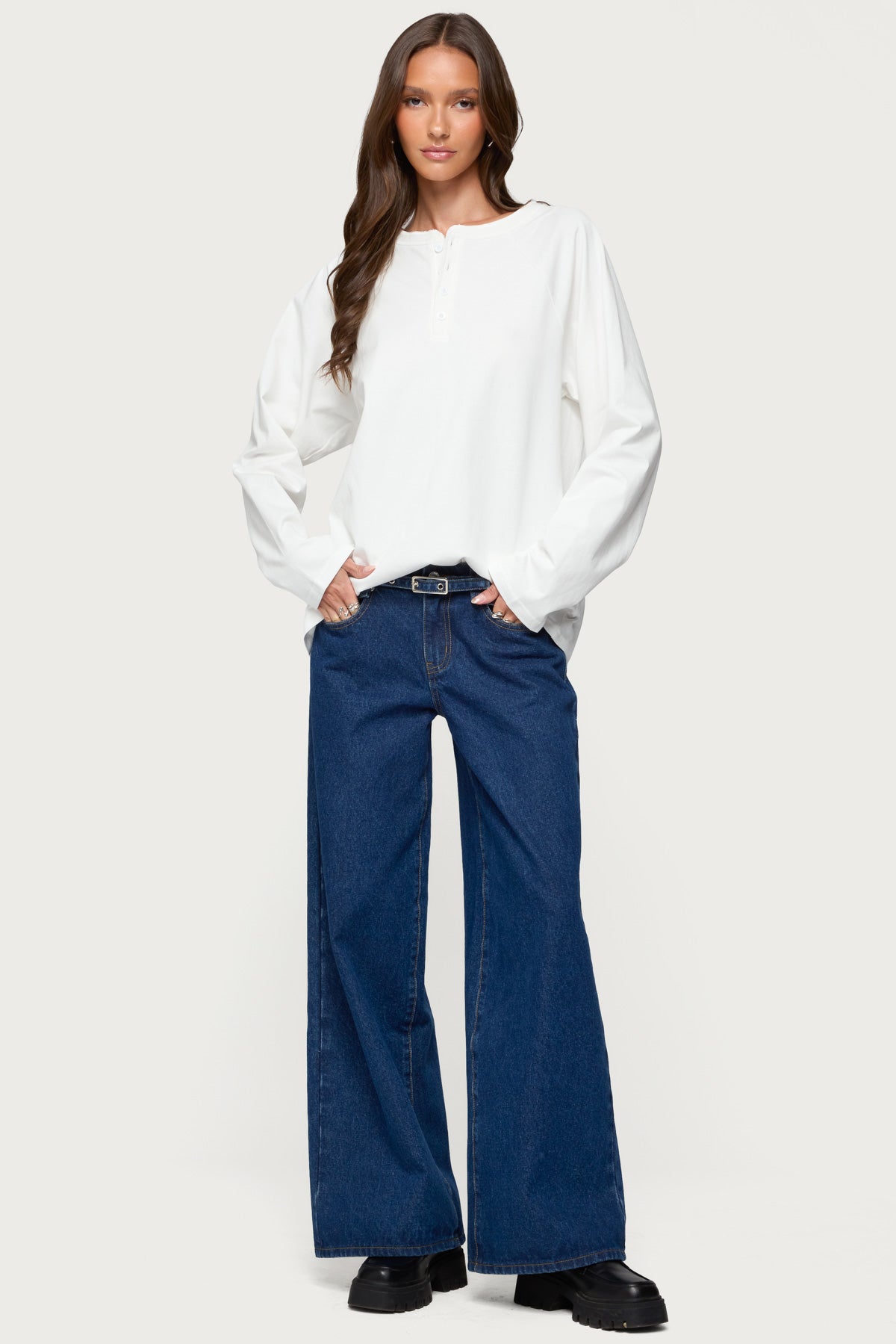 Cyrus Henley Oversized Top - Image 2
