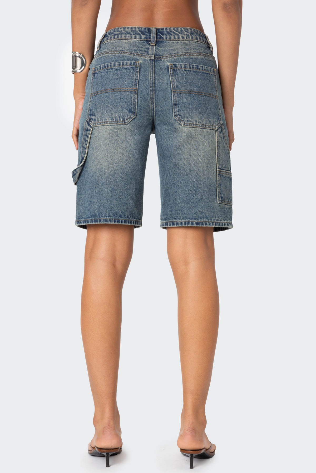 Carpenter Denim Bermuda Shorts - Image 5