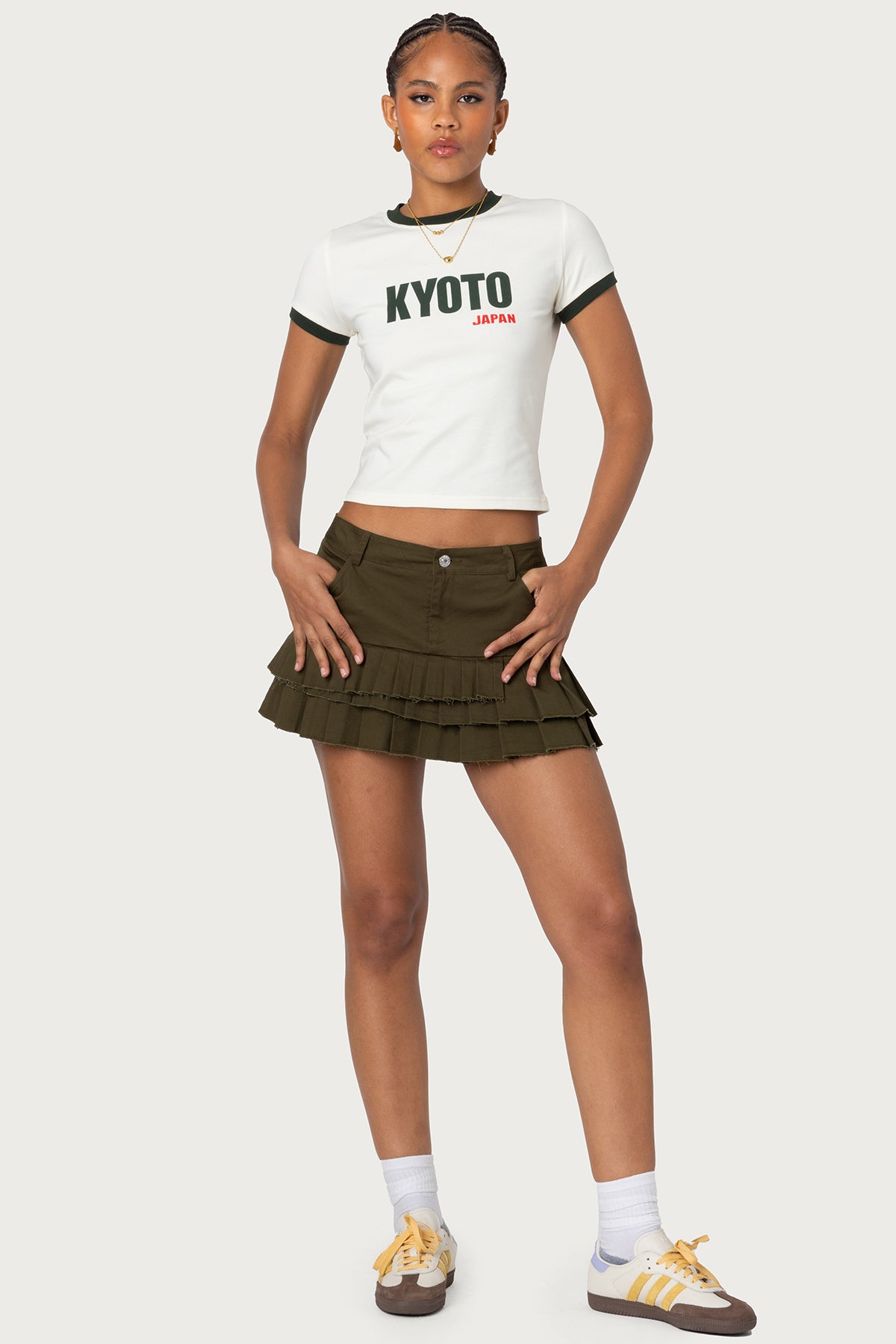 Kyoto Contrast T Shirt - Image 2