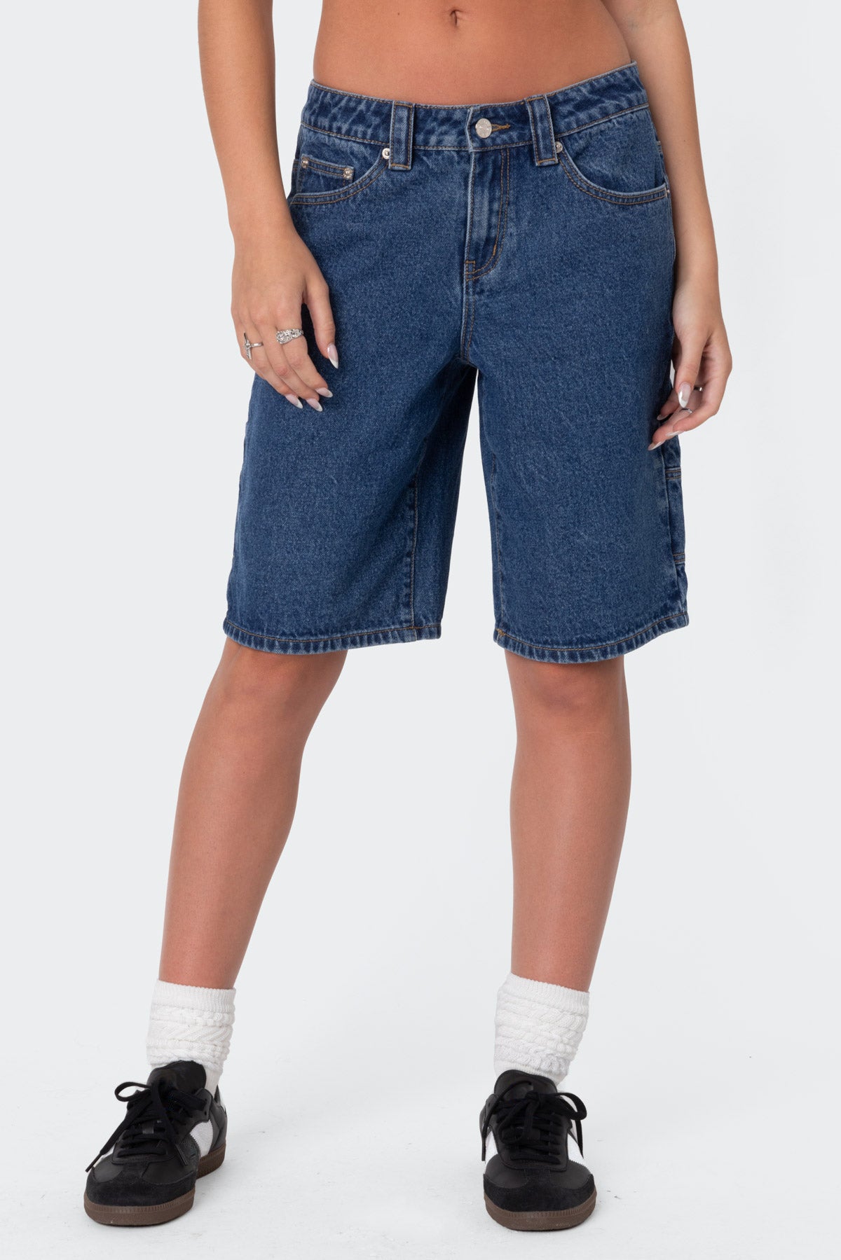 Stargirl Denim Bermuda Shorts - Image 2