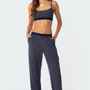 Zariah Slouchy Printed Pants