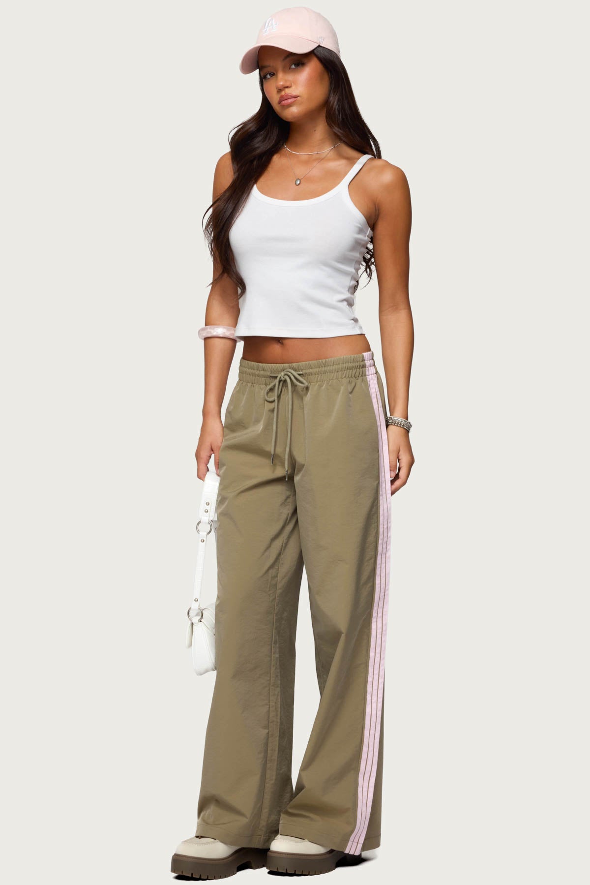 Annabella Nylon Track Pants - Image 2