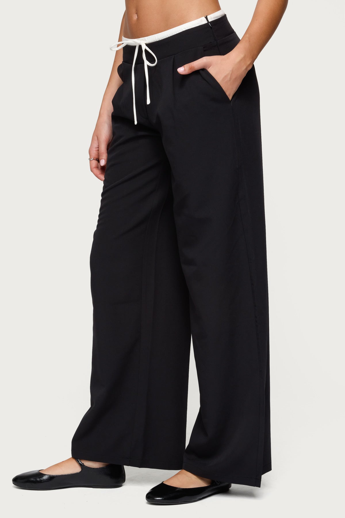Peekaboo Drawstring Pants - Image 4