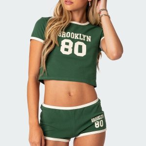 Brooklyn Contrast T Shirt