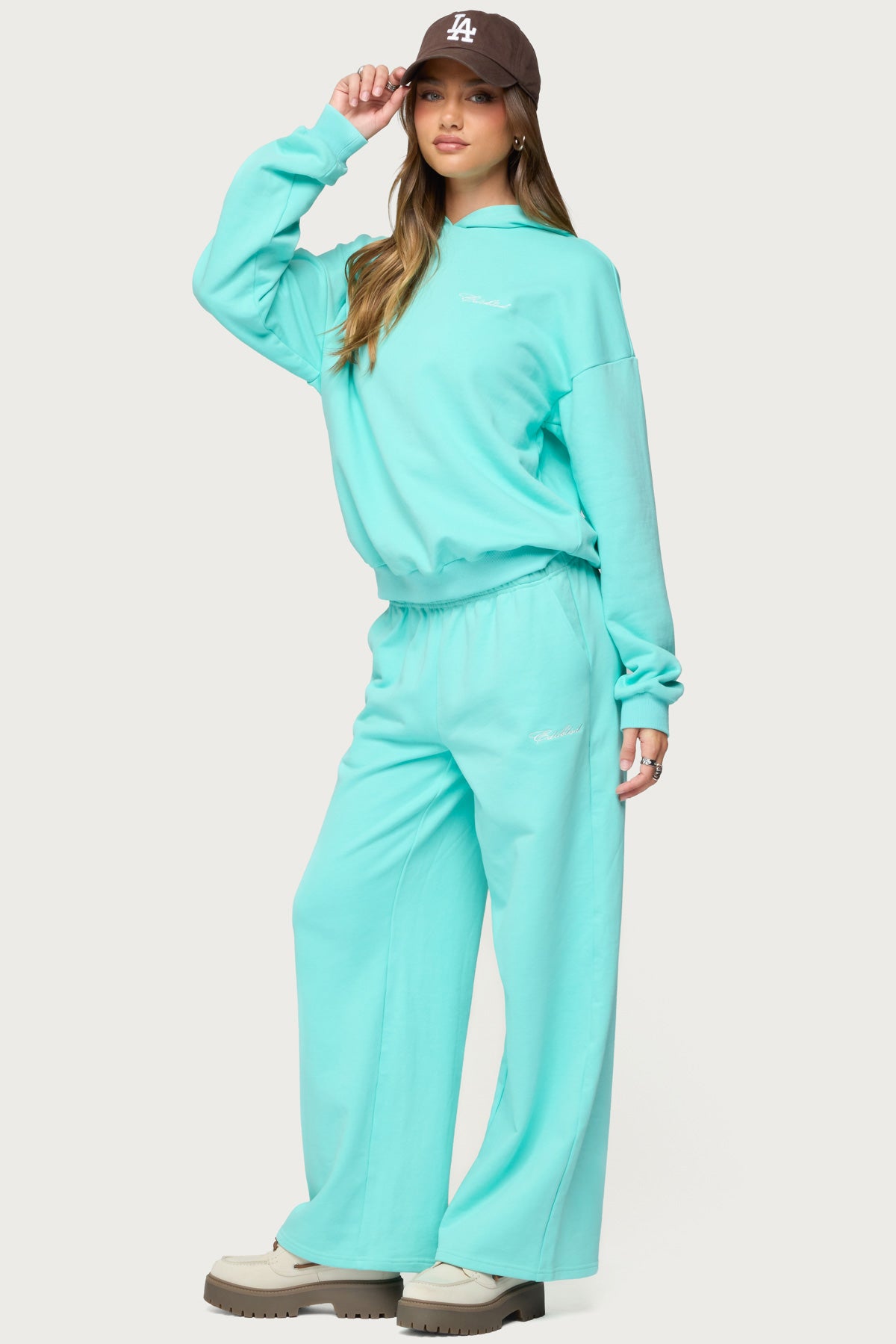 Only Edikted Straight Leg Sweatpants - Image 3