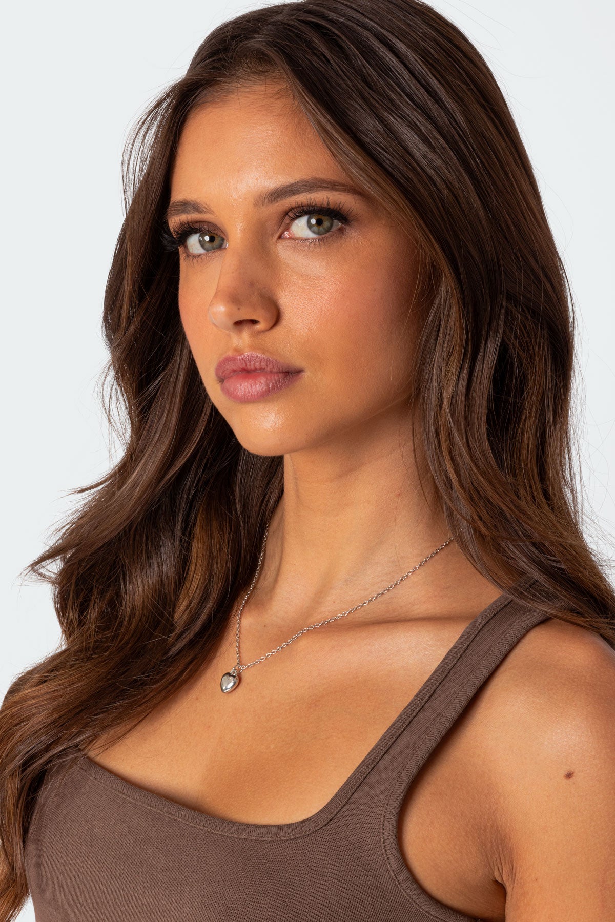 Mini Heart Pendant Necklace - Image 2