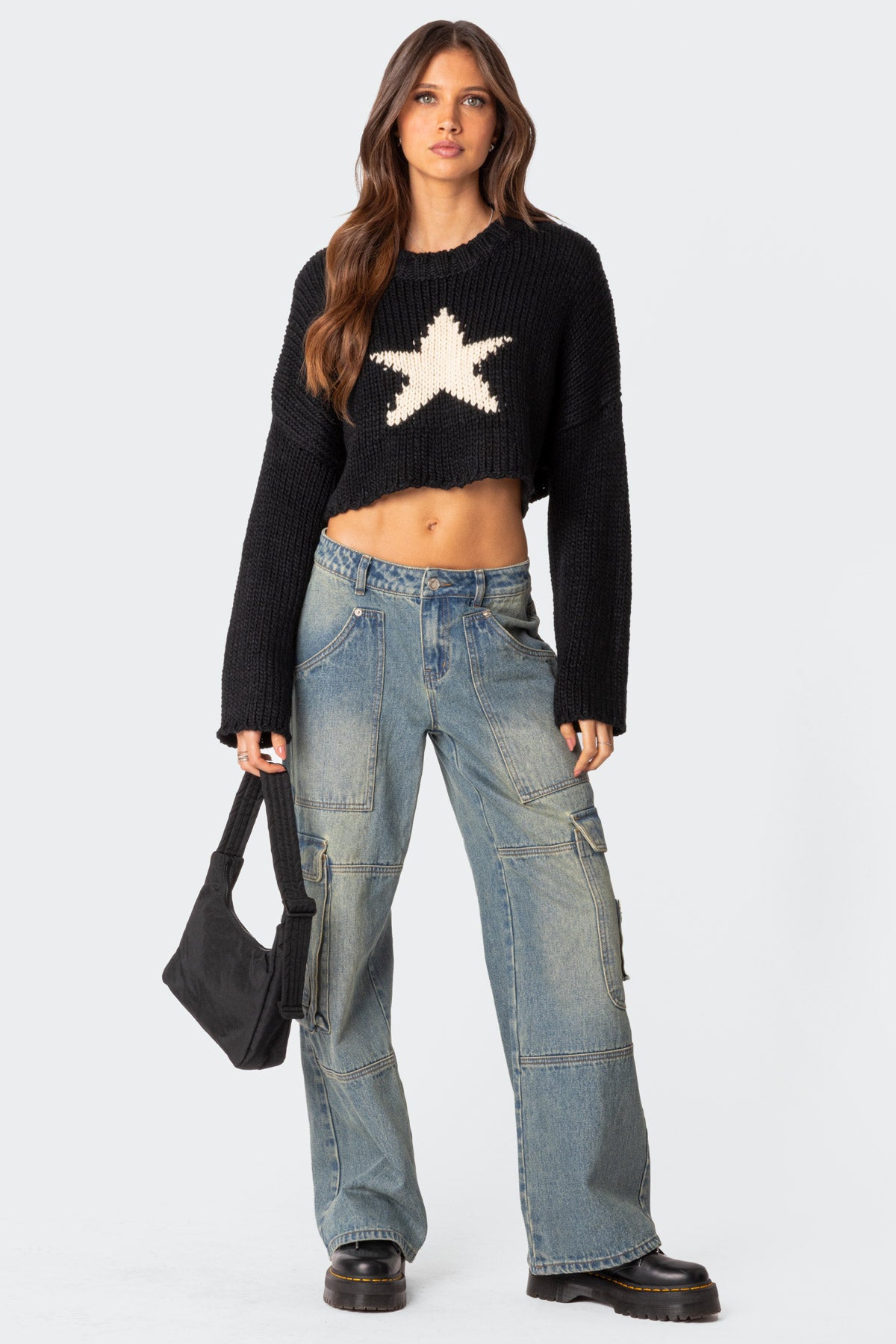 Mega Star Cropped Sweater - Image 2