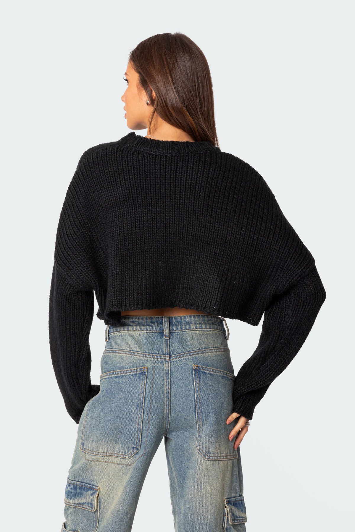 Mega Star Cropped Sweater - Image 5