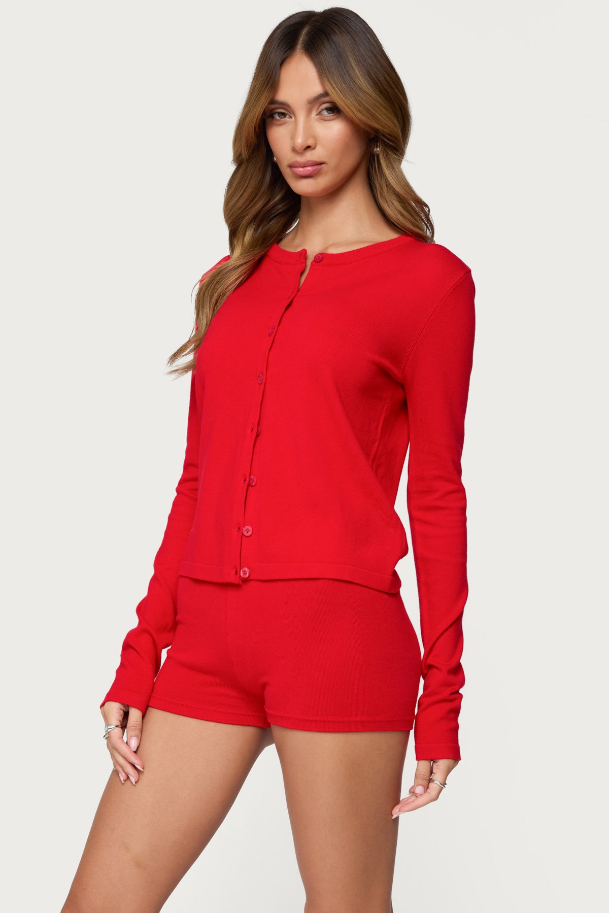 Maycee Button Up Knit Cardigan - Image 4