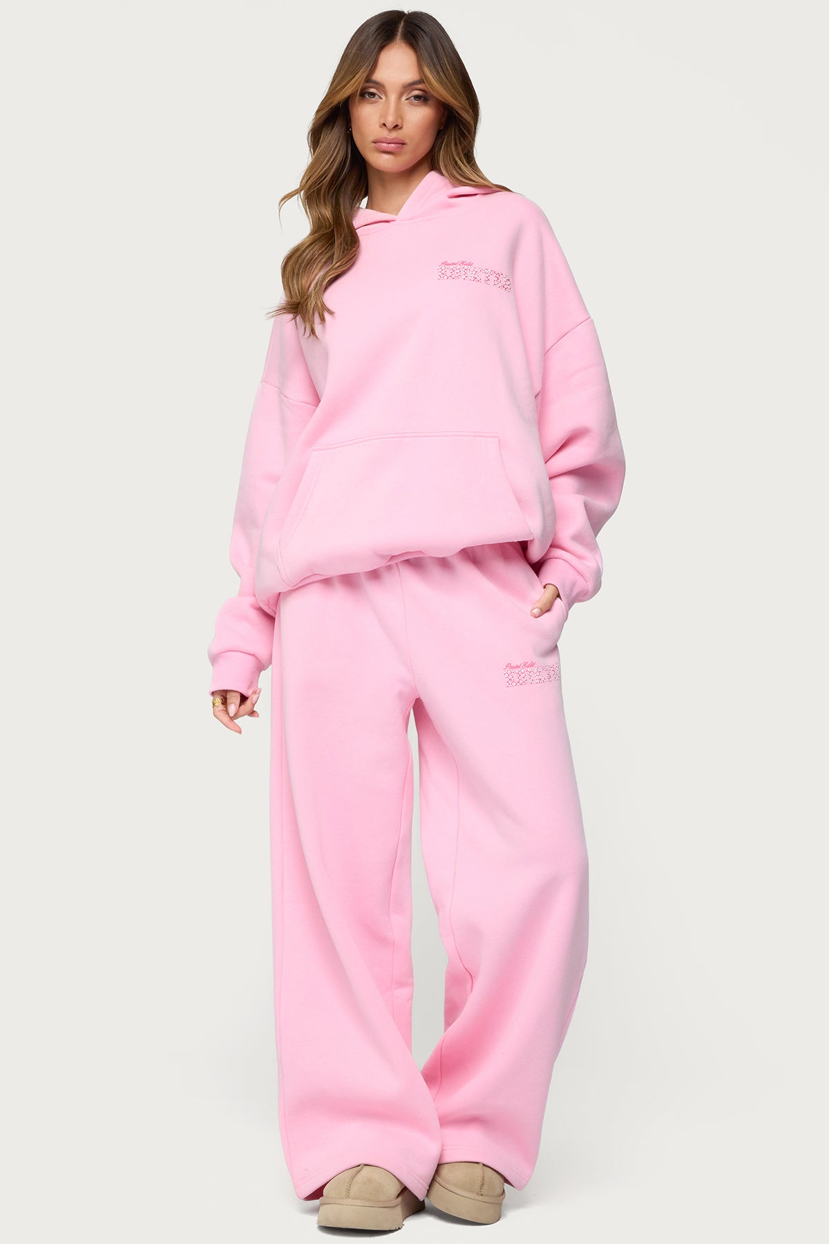 Pastel Edit Edikted Oversized Hoodie - Image 5