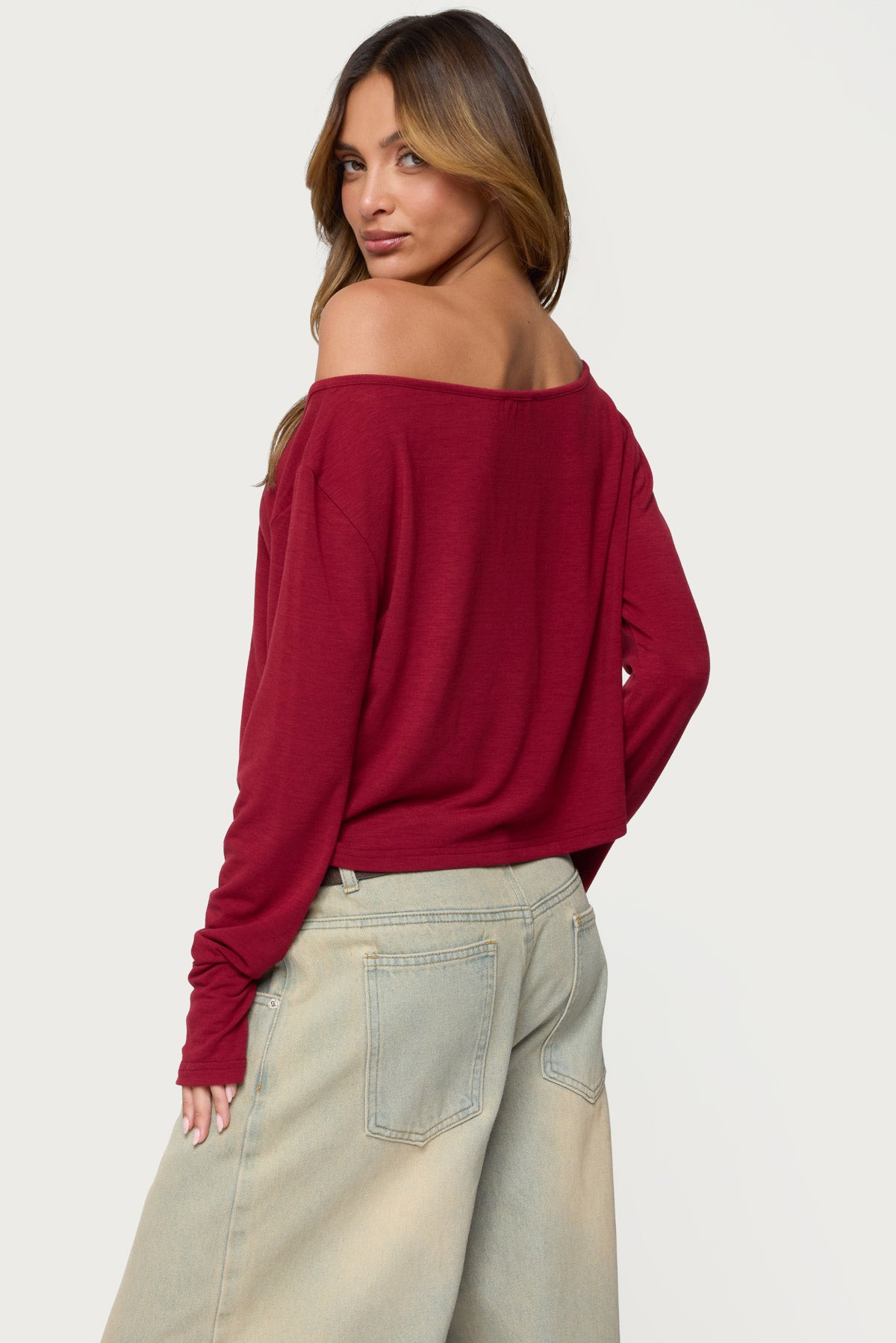 LA Babe Off Shoulder Top - Image 4