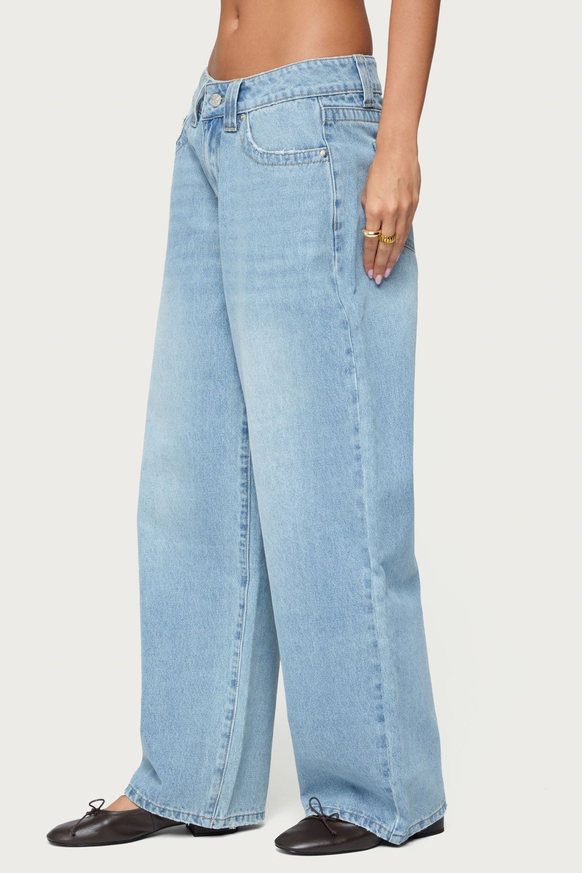 Rivka Low Rise Straight Leg Jeans - Image 4
