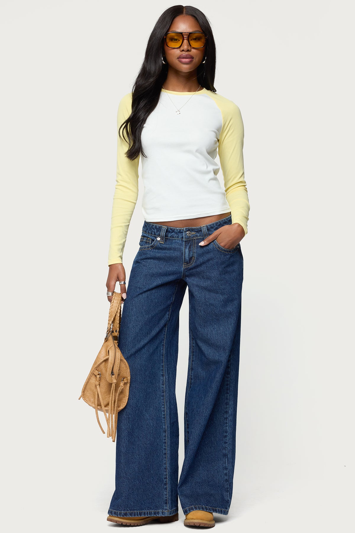 Tommi Raglan Long Sleeve T Shirt - Image 2