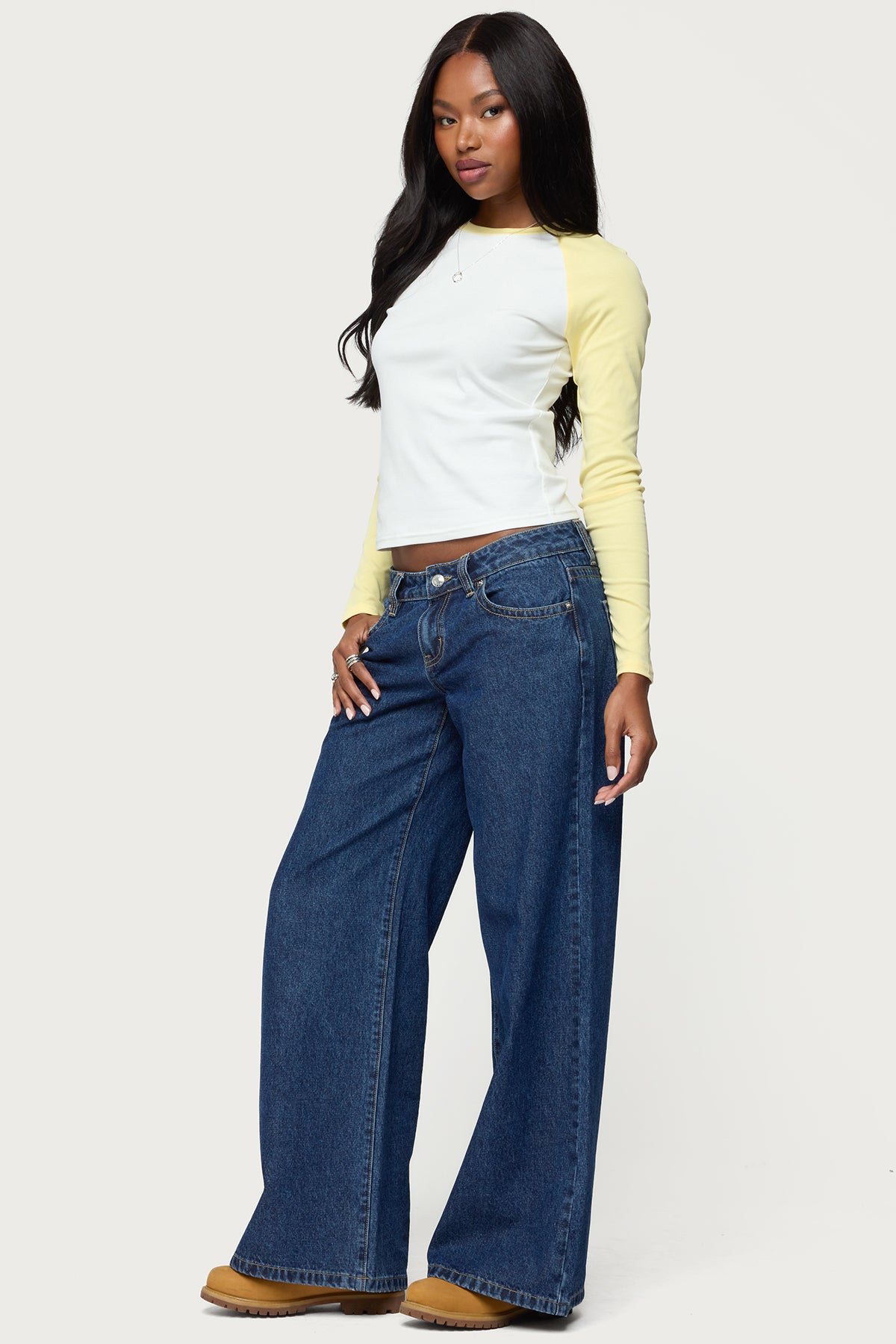 Tommi Raglan Long Sleeve T Shirt - Image 4