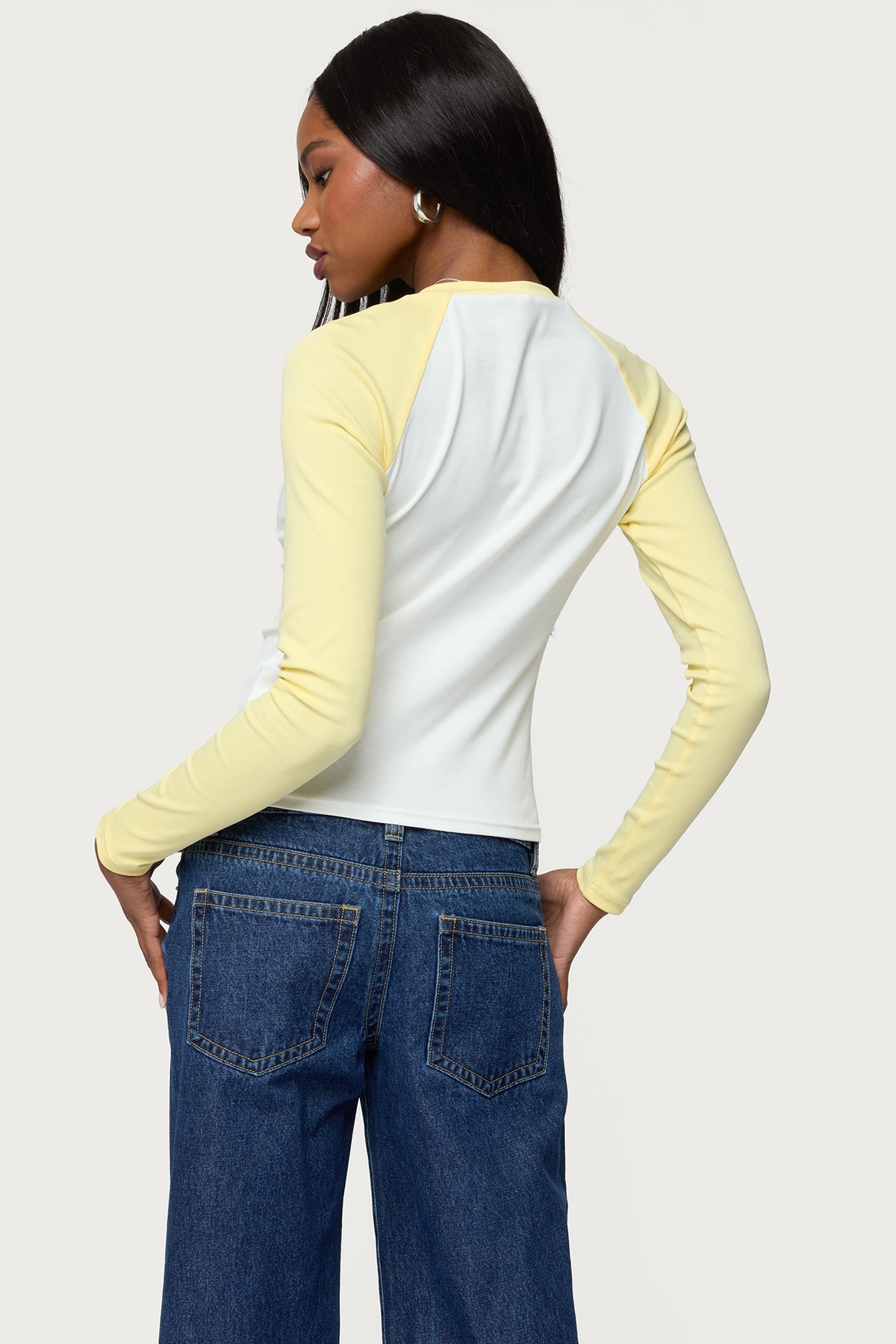 Tommi Raglan Long Sleeve T Shirt - Image 5