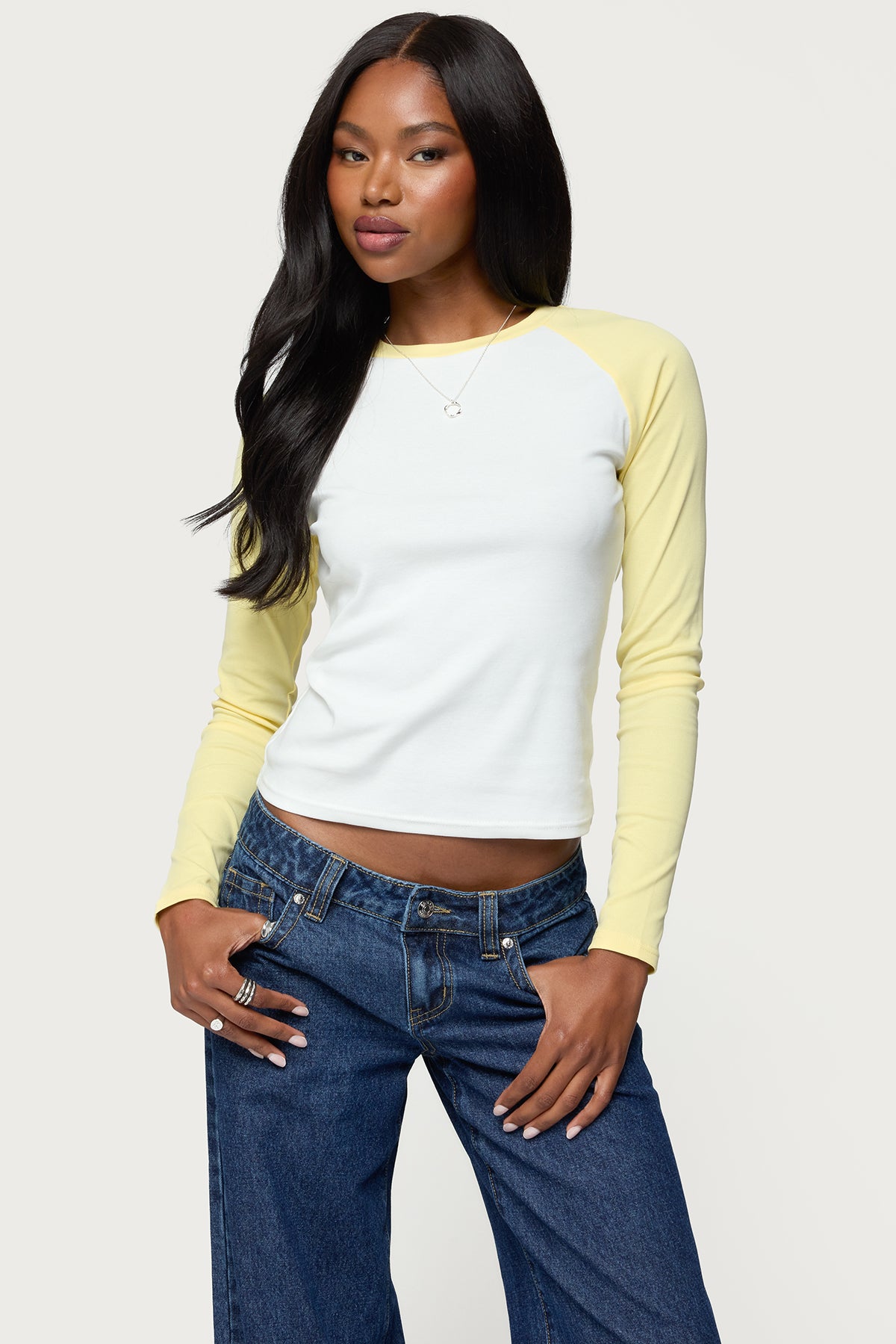 Tommi Raglan Long Sleeve T Shirt