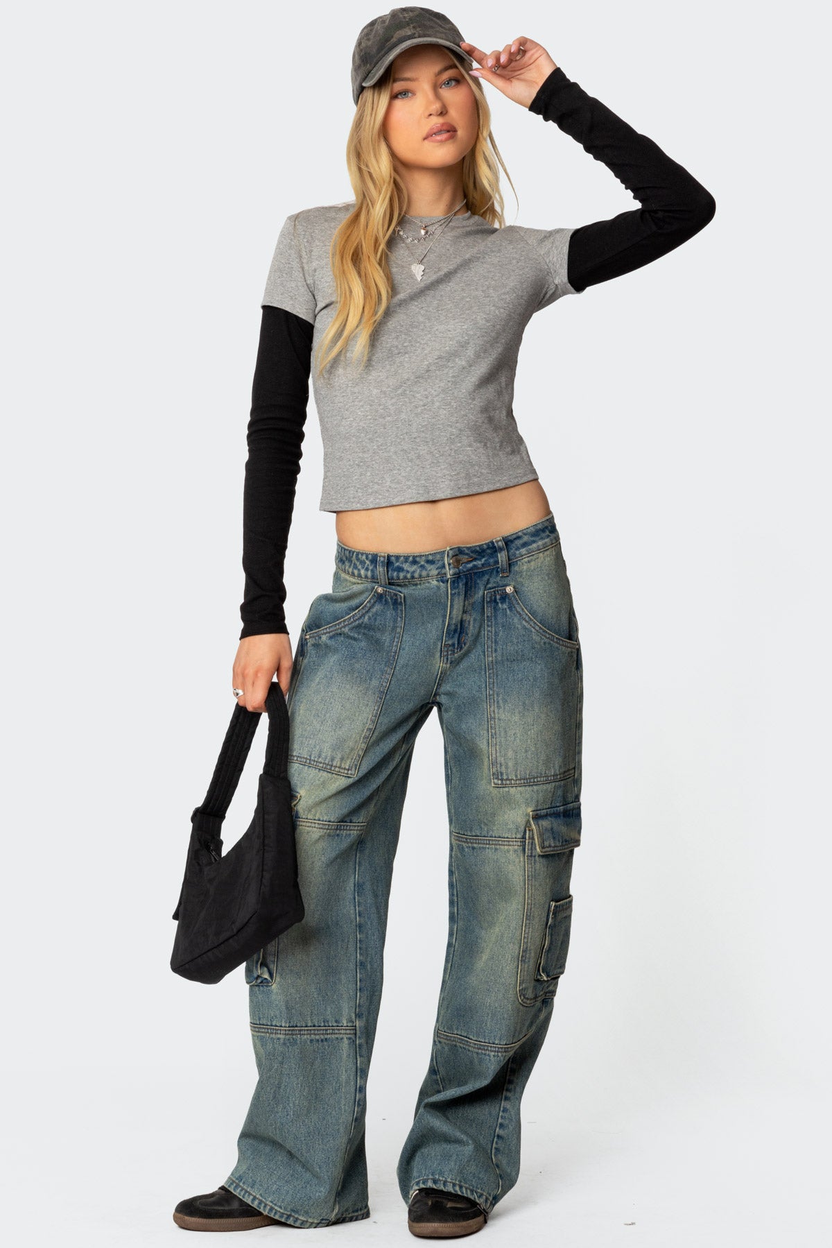 Lucine Layered Long Sleeve T Shirt - Image 2