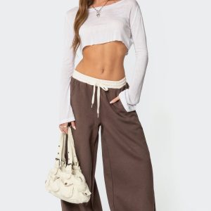 Mikki Wide Leg Sweatpants