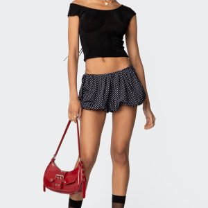Liz Polka Dot Bubble Shorts