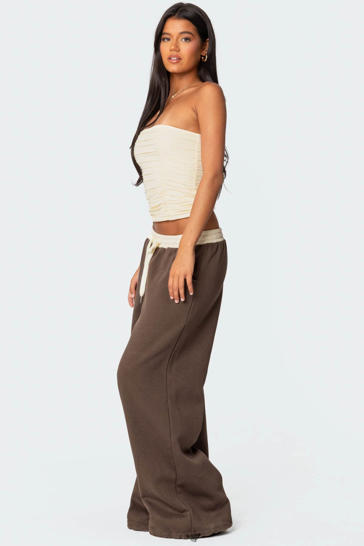 Fifi Gathered Strapless Top - Image 5