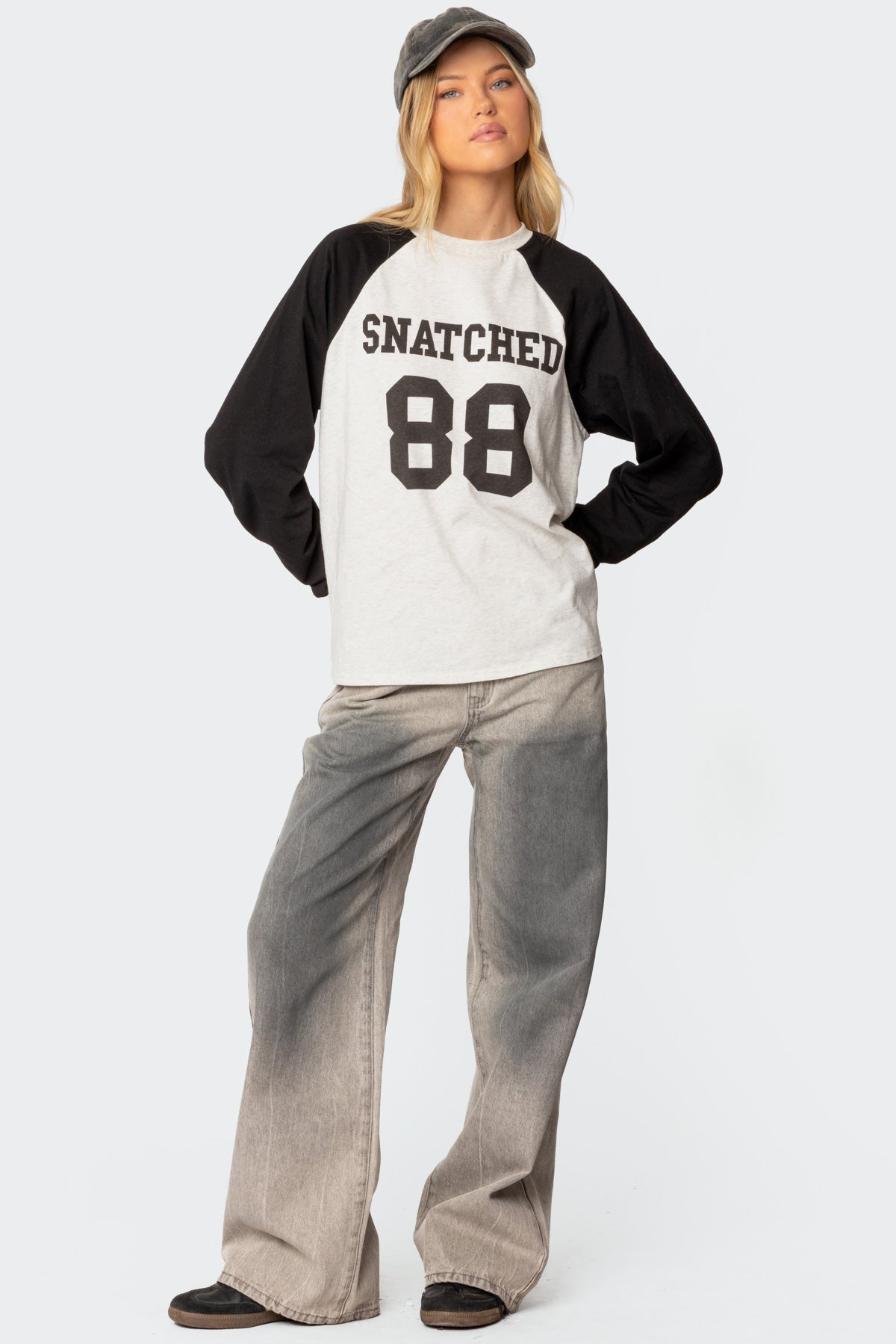 Snatched Oversized Long Sleeve T Shirt - Image 3