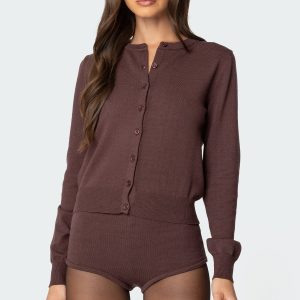 Ashlin Button Up Knit Cardigan