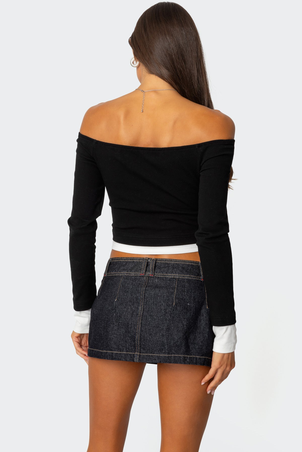Jovi Layered Off Shoulder Top - Image 5