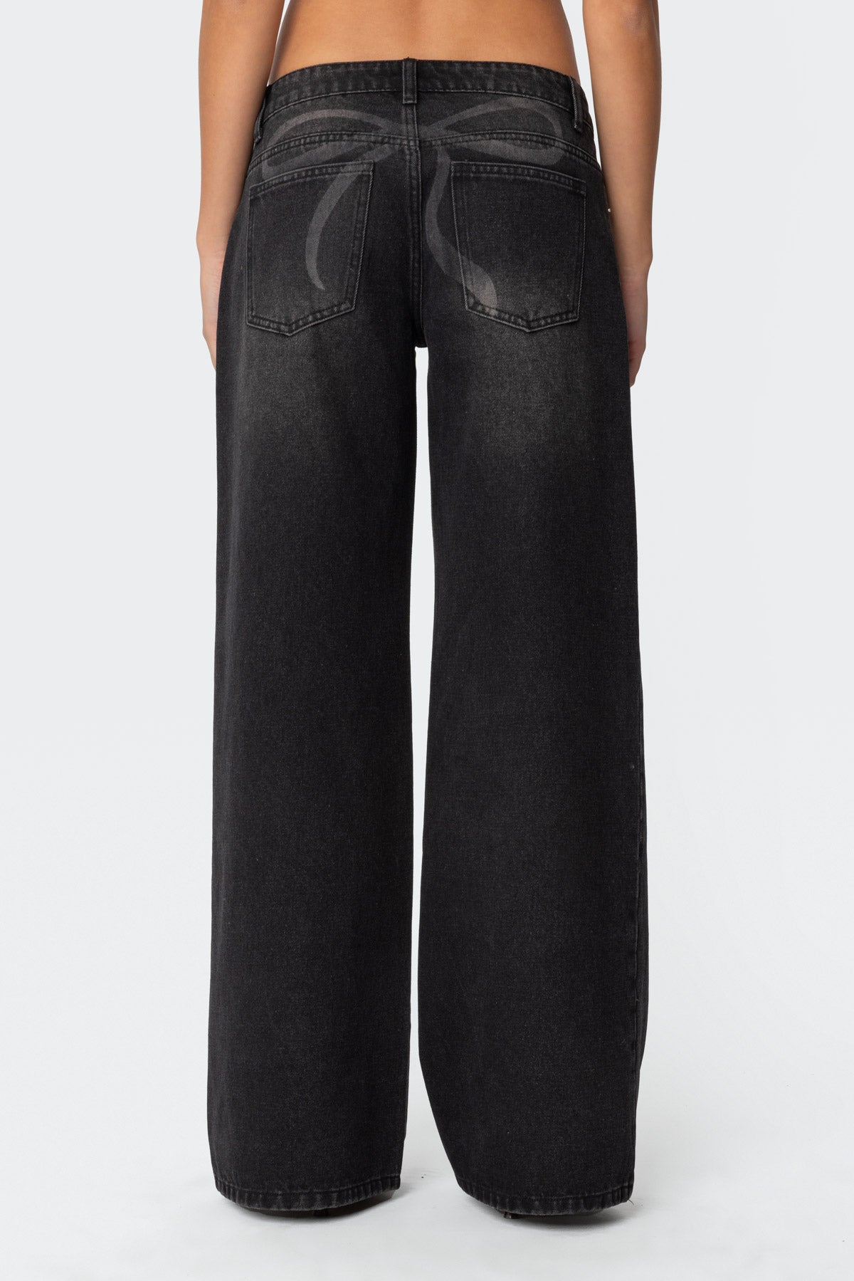 Vyxen Vintage Washed Low Rise Jeans - Image 4