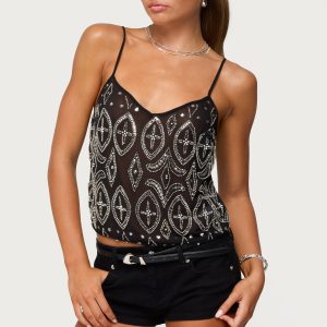 Kaleesy Beaded Tank Top