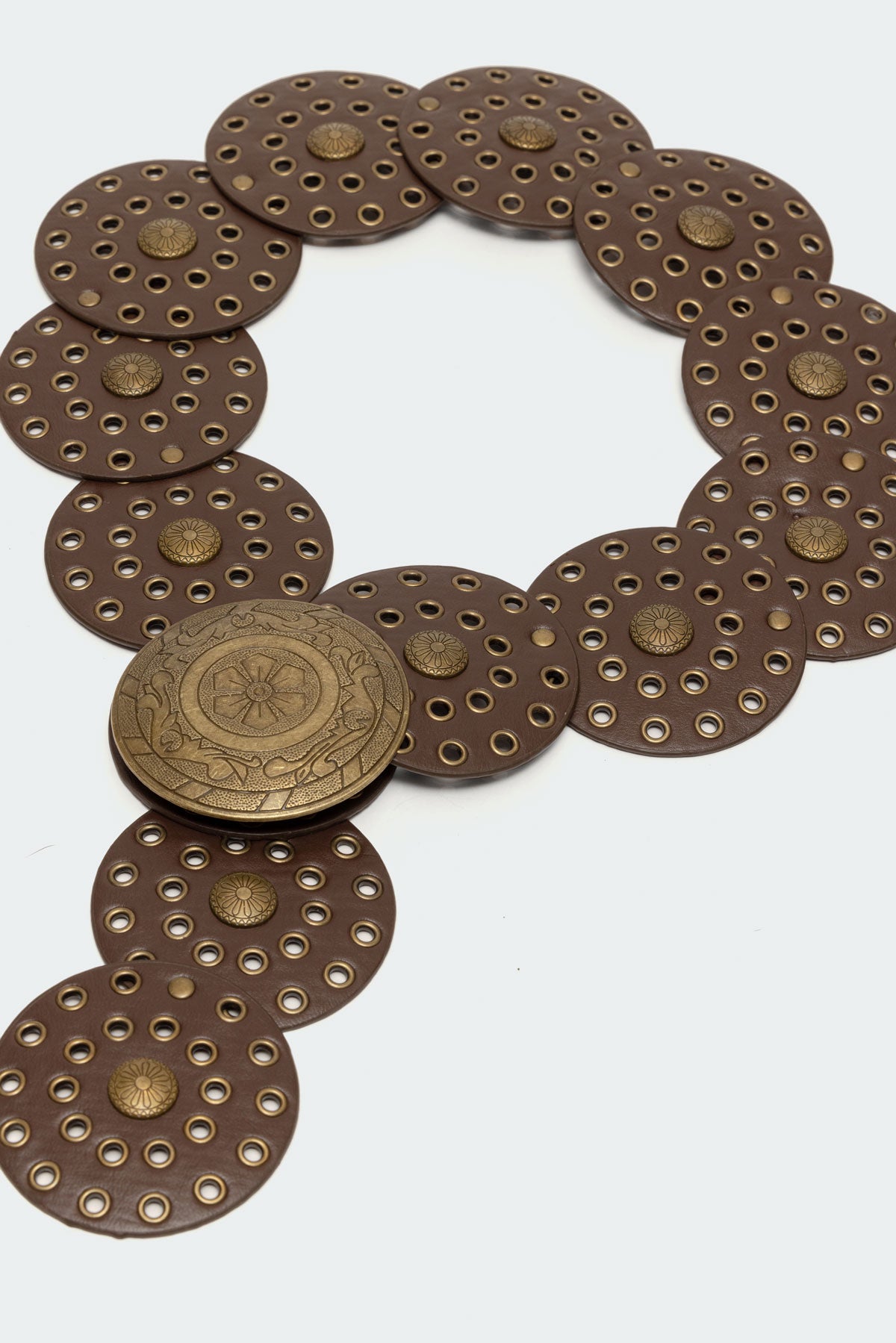 Faux Leather Western Disc Belt - Image 2
