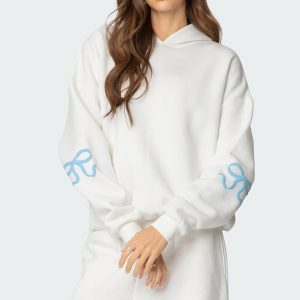 Bonney Bow Detail Hoodie