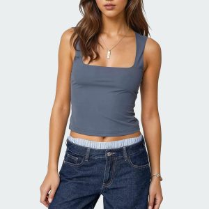 Essy Square Neck Top